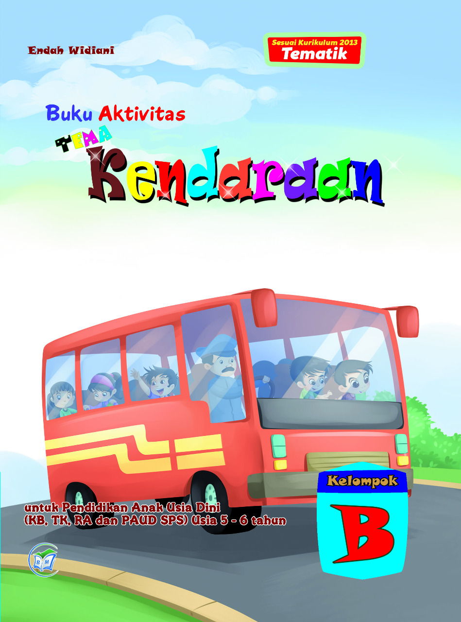 Buku Aktivitas B tema Kendaraan - Penerbit Bukit Mas Mulia
